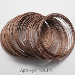 Проволока бронзовая круглая 0.3 мм БрБ2 ТУ 48-21-384-74