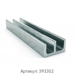 Алюминиевый ш-образный профиль 28.5x12 мм ВД1 ГОСТ 8617-81