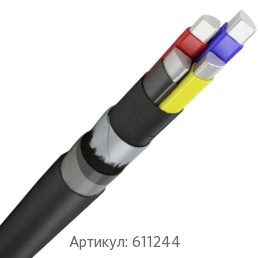 Силовые кабели с пластмассовой изоляцией 5x25x1 мм АПВБбШп ТУ