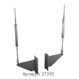Приварной блок подвески для вертикальных трубопроводов 133x3.8x7 мм 20 ОСТ 34-10-727-93