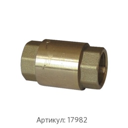 Обратный муфтовый клапан 25 мм AISI 316 ГОСТ 27477-87
