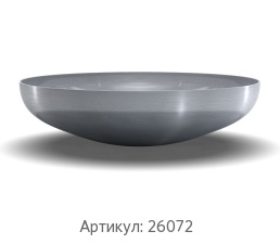 Эллиптическое днище 920x230x10 мм 15Х5М ГОСТ 6533-78