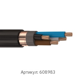 Силовой кабель 3x150 мм ПвВГЭ ГОСТ 31996-2012